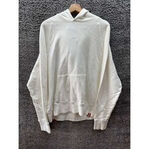 Fuse Los‎ Angeles "Set Yourself Free" Graphic Pullover Hoodie White Mens Size L